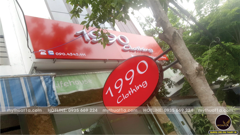 bảng hiệu shop thời trang tại đà nẵng