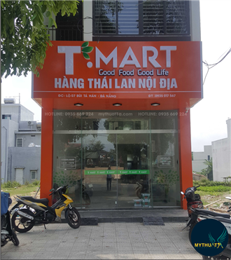 Bảng Hiệu Siêu Thị Mini T.MART