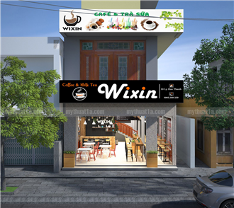 Làm bảng hiệu cafe trà sữa tại đà nẵng