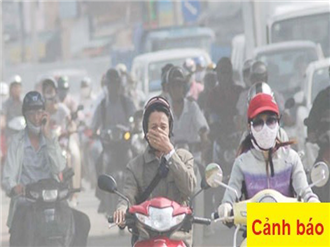 “Thần chết vô hình” ô nhiễm không khí - nguyên nhân bùng phát đờm, ho, viêm phế quản mạn