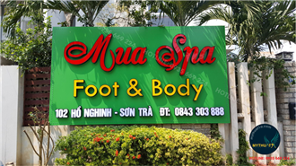 Bảng hiệu Mua Spa Đà Nẵng
