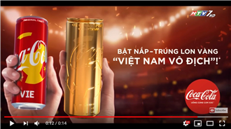 COCACOLA U23 VIỆT NAM, LON COCACOLA VÀNG