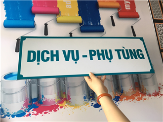 LÀM BIỂN BÁO KHU VỰC, BIỂN TÊN CÔNG TY, BẢNG CHỨC DANH, ....