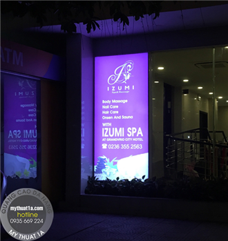 Hộp đèn spa đẹp