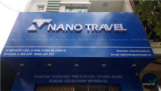 Bảng quảng cáo NANO TRAVEL