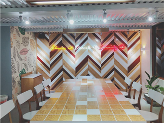 Nội thất trà sữa Sharetea Huế